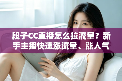 段子CC直播怎么拉流量？新手主播快速涨流量、涨人气的实战攻略全解析