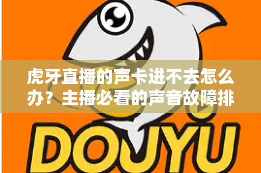 虎牙直播的声卡进不去怎么办?主播必看的声音故障排查与解决全攻略 虎牙直播的声卡进不去怎么办?主播必看的声音故障排查与解决全攻略
