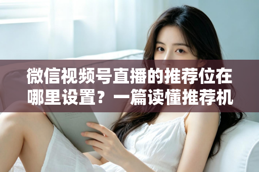 微信视频号直播的推荐位在哪里设置？一篇读懂推荐机制与流量获取的实操全攻略