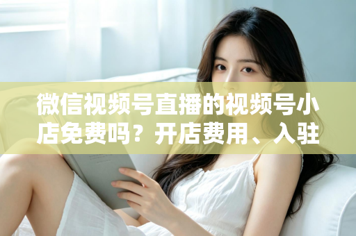 微信视频号直播的视频号小店免费吗？开店费用、入驻条件与运营成本全解析