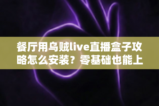 餐厅用乌贼live直播盒子攻略怎么安装？零基础也能上手的完整安装教程与引流实战指南